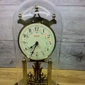 Vintage Kundo 400 Day Anniversary Clock German ~ For parts Or Repair